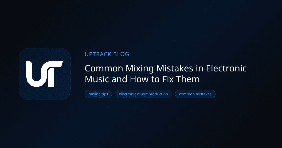 Common Mixing Mistakes in Electronic Music and How to Fix Them