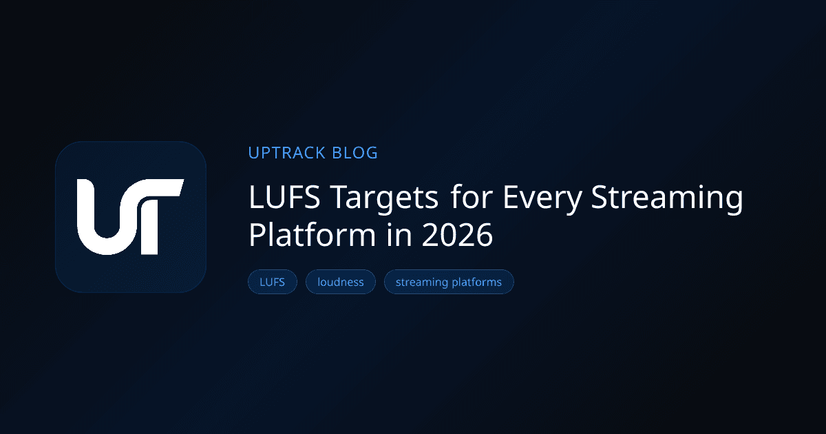LUFS Targets for Every Streaming Platform in 2026